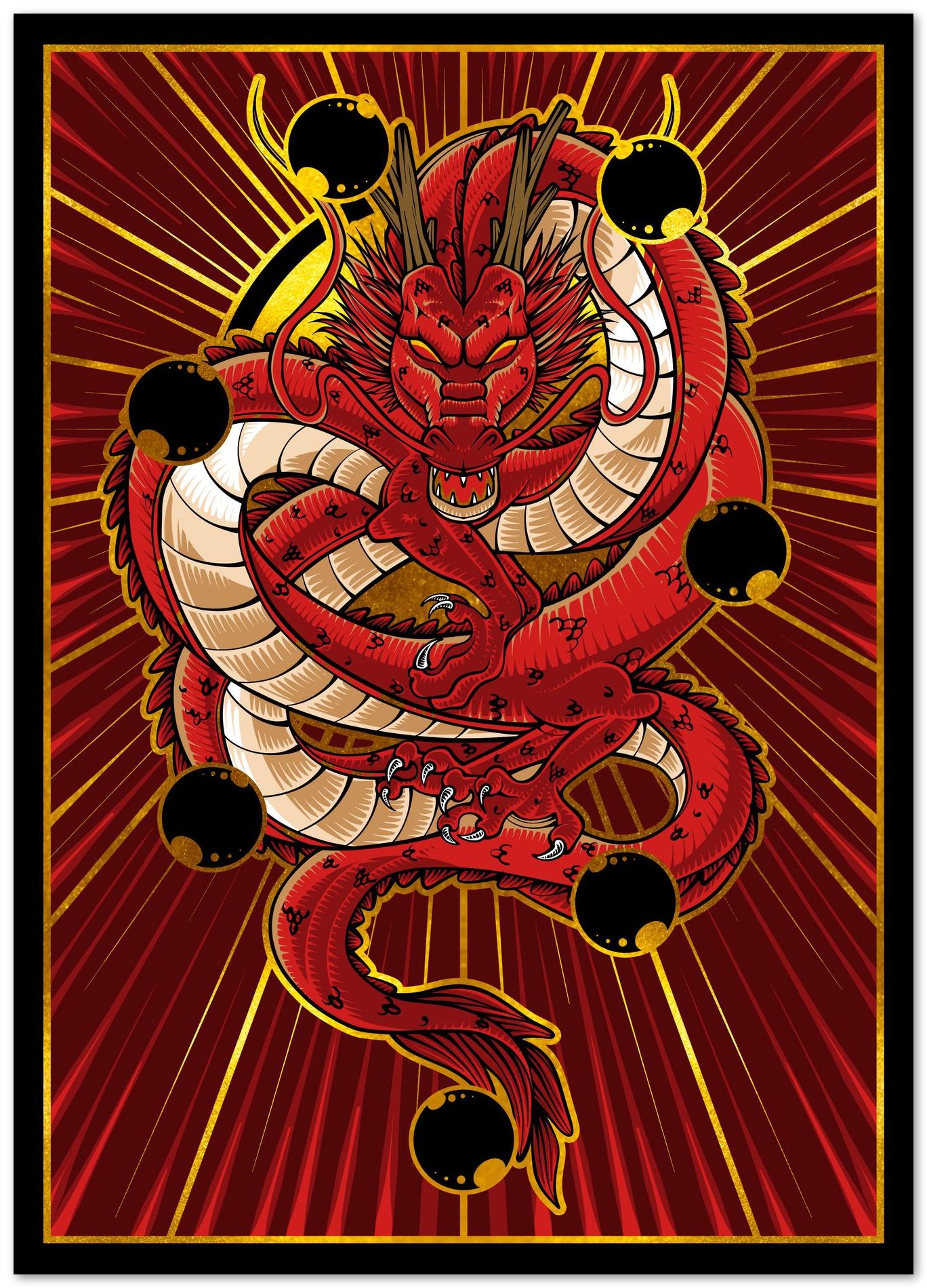 Shenron Dragon Ball - @UtawiStudio