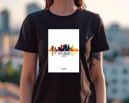 Atlanta USA Skyline - @ziartzposter