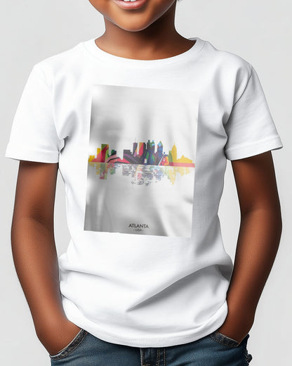 Atlanta USA Skyline - @ziartzposter