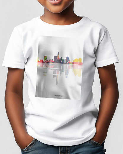 AUSTIN Skyline - @ziartzposter