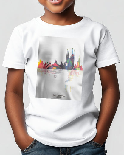 BARCELONA SPAIN Skyline - @ziartzposter