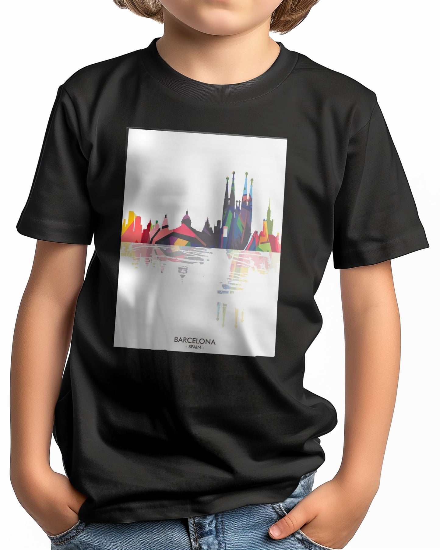 BARCELONA SPAIN Skyline - @ziartzposter