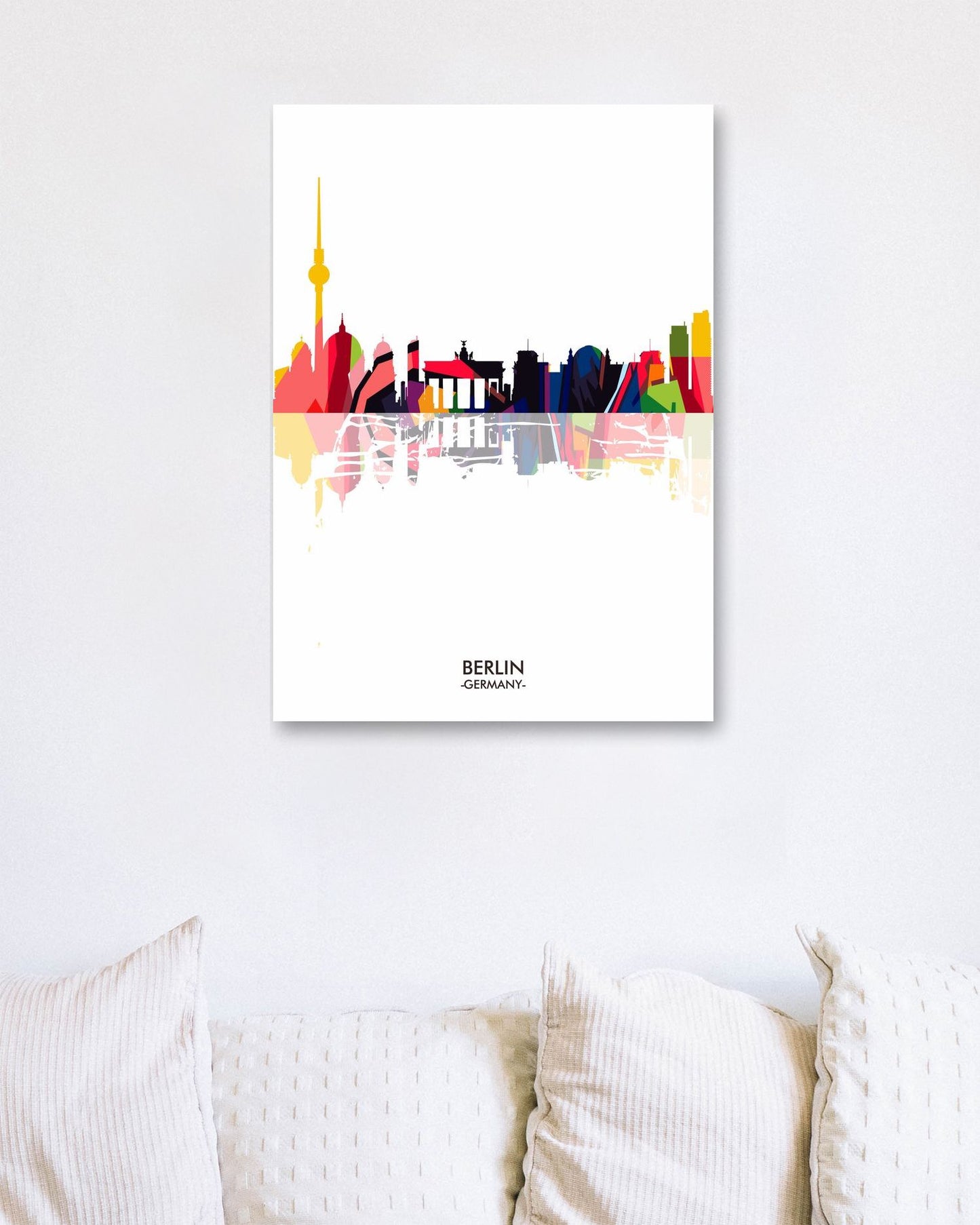 BERLIN GERMANY skyline - @ziartzposter