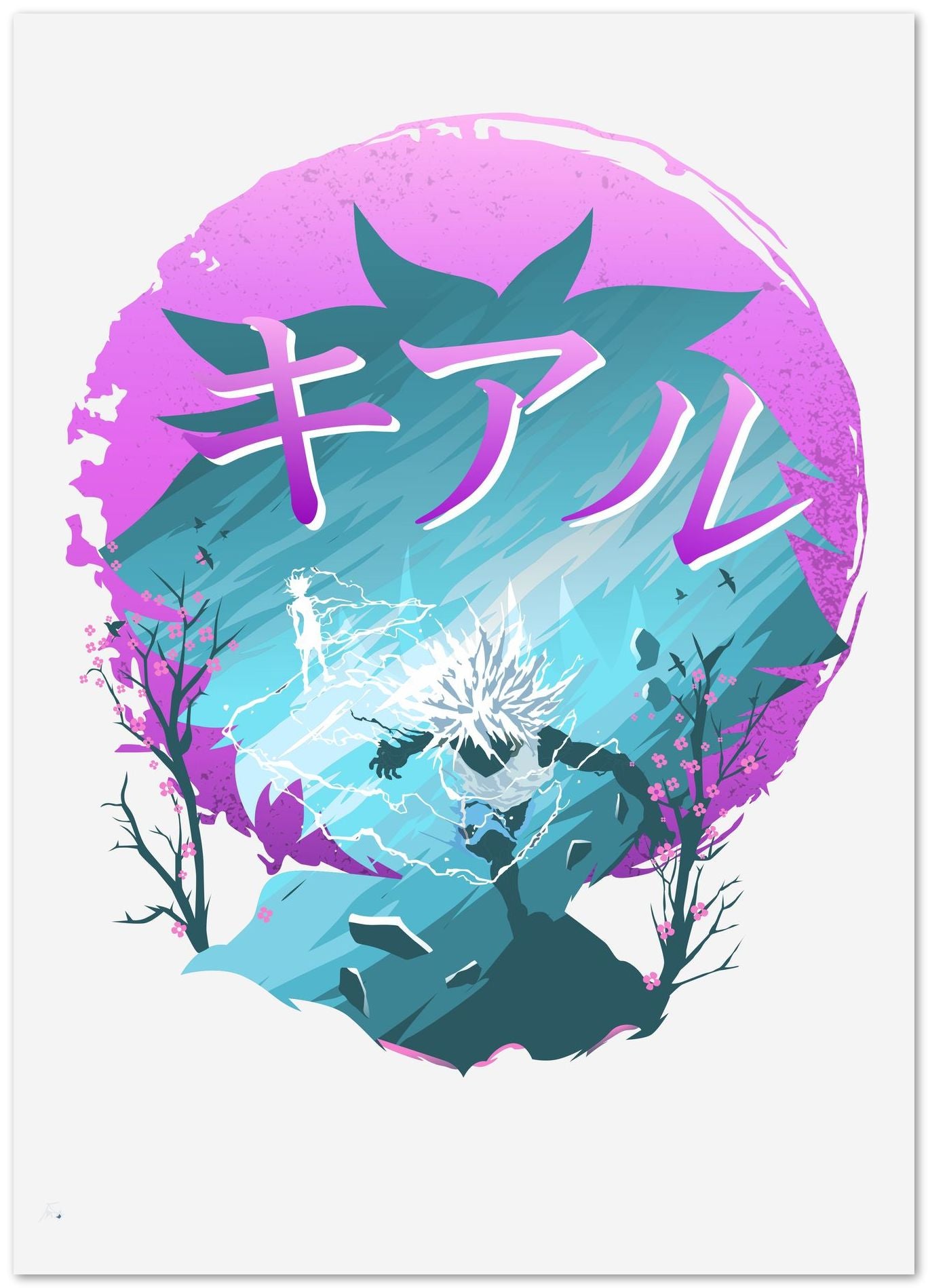 Anime Killua Landscape - @WpapArtist