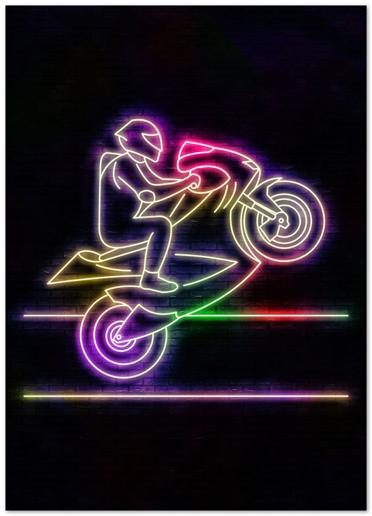 neon motorider - @izmo