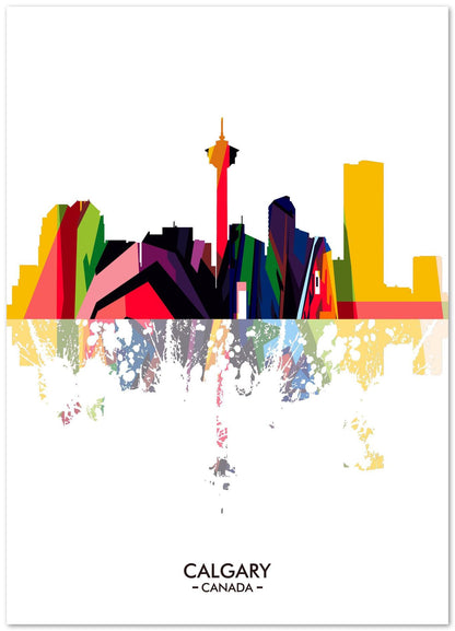 Calgary CANADA - @ziartzposter