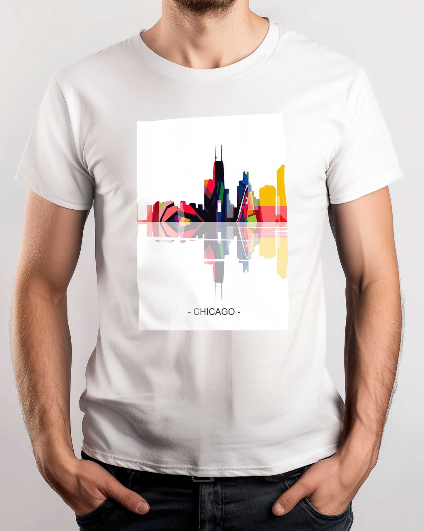 CHICAGO Skyline City - @ziartzposter