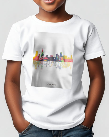 Chicago USA Skyline City - @ziartzposter