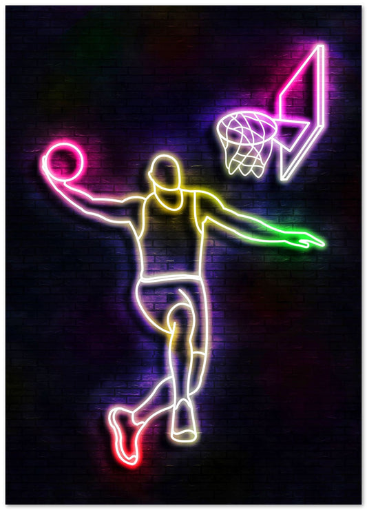 neon basketball art16 - @izmo