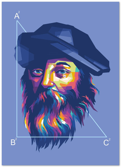 Pythagoras Pop Art - @WpapArtist