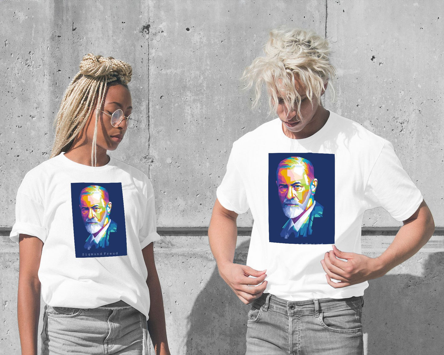 Sigmund Freud Pop Art - @WpapArtist