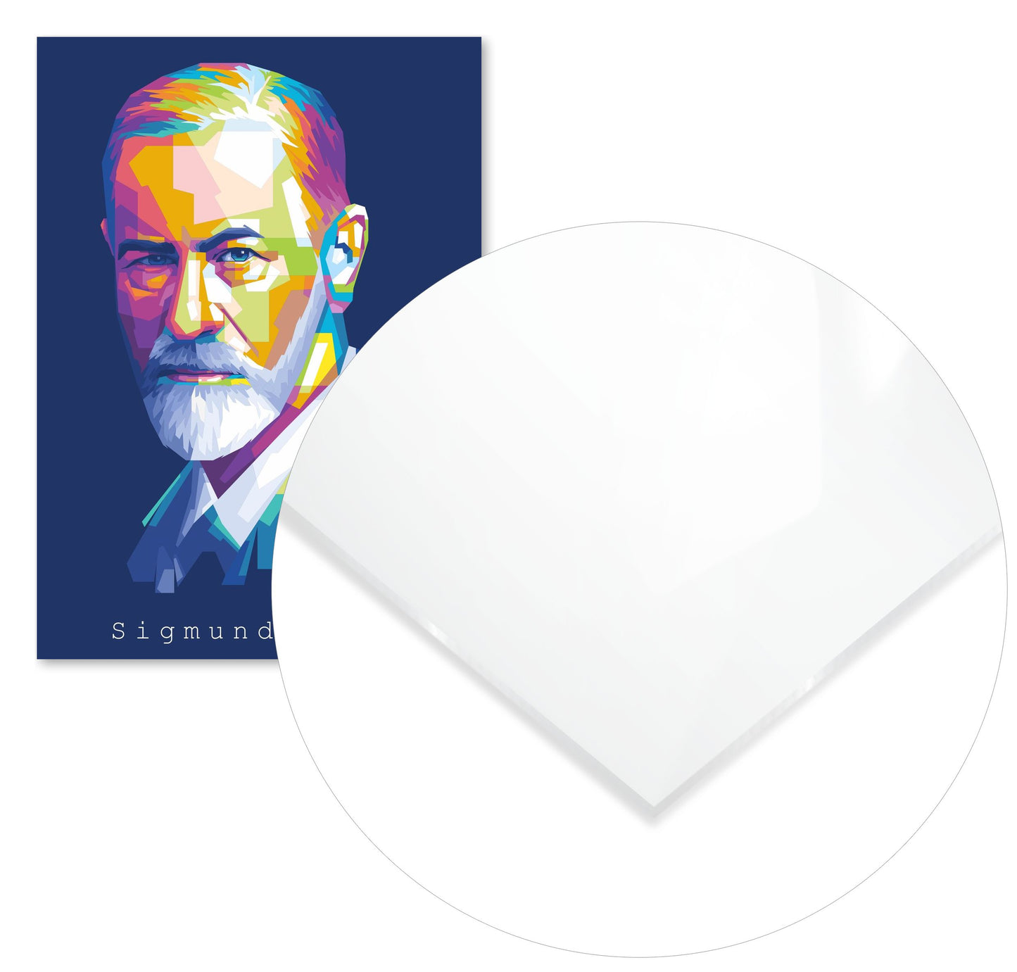 Sigmund Freud Pop Art - @WpapArtist