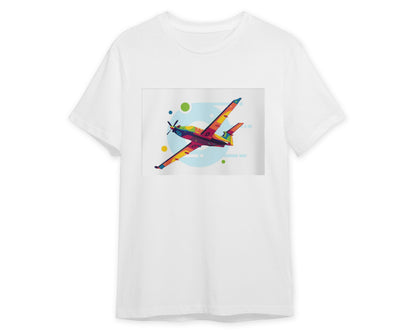 Pilatus PC-12 Flying in Pop Art Illustration - @lintank_popart