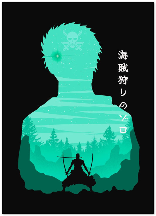 Minimalist Zoro - @MyKido