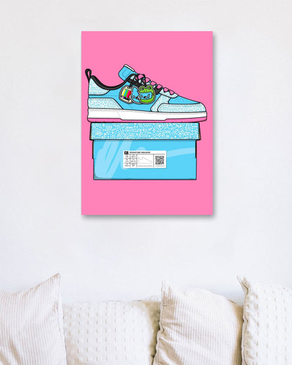 Signature Sneaker 'Cats & Letters' - @MyKido