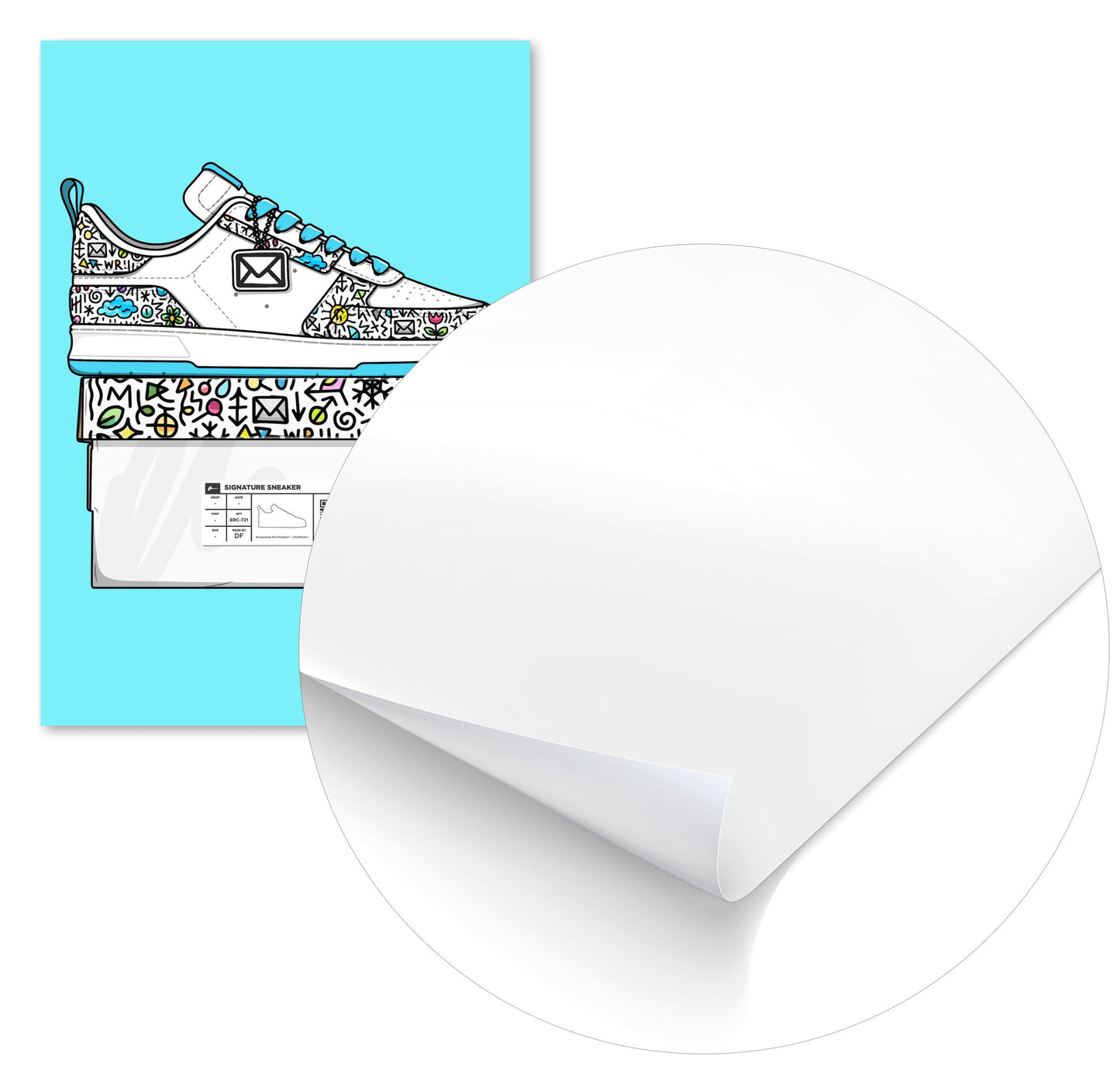 Signature Sneaker 'Weather Letters' - @MyKido