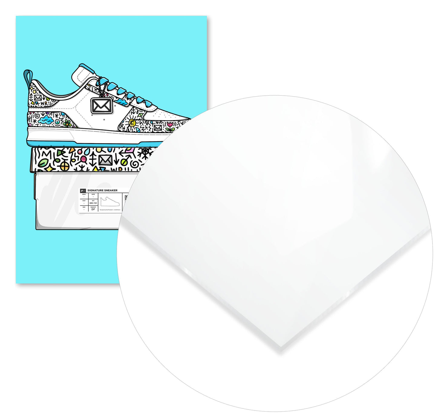 Signature Sneaker 'Weather Letters' - @MyKido