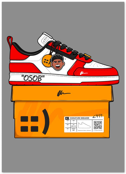 Signature Sneaker 'All Smilesss' - @MyKido