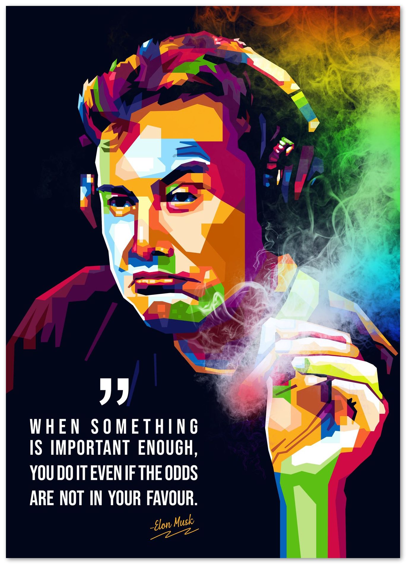 Elon Musk Quote - @MKSTUDIO