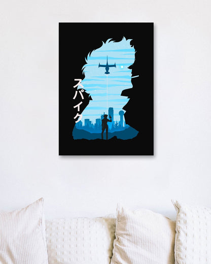 Minimalist Cowboy Bebop - @MyKido