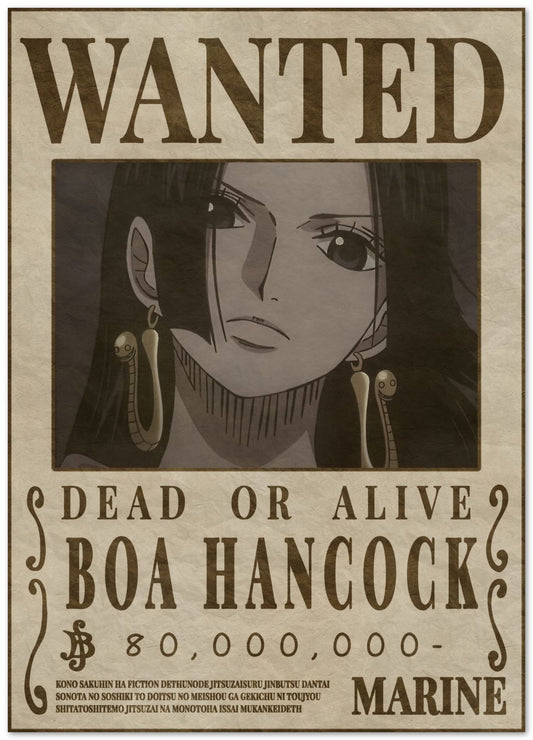 Boa Hancock Bounty - @ZakeDjelevic