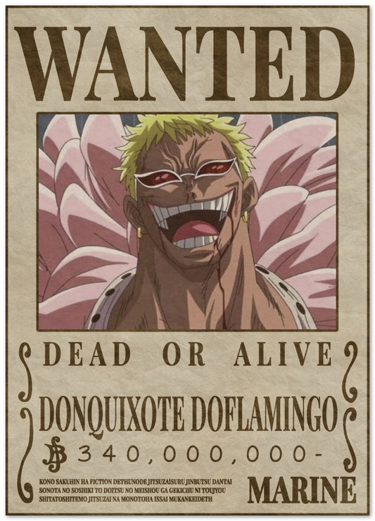 Donquixote Doflamingo Bounty - @ZakeDjelevic