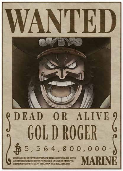 Gol D Roger Bounty - @ZakeDjelevic