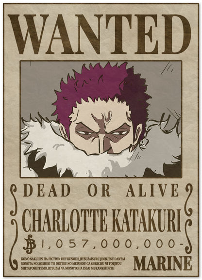 Charlotte Katakuri Bounty - @ZakeDjelevic