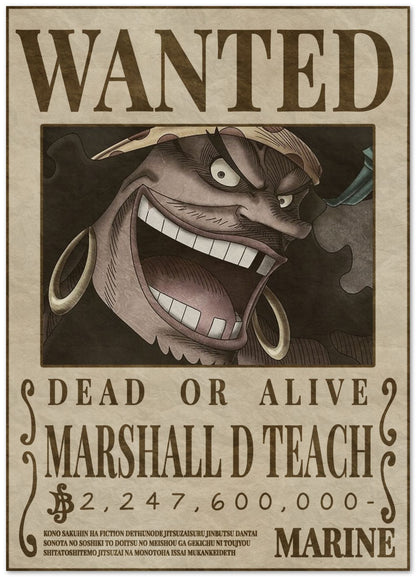 Marshall D Teach Bounty - @ZakeDjelevic