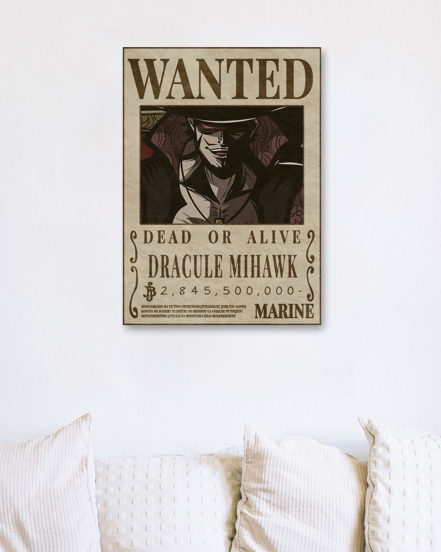Dracule Mihawk Bounty - @ZakeDjelevic