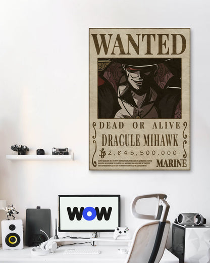 Dracule Mihawk Bounty - @ZakeDjelevic