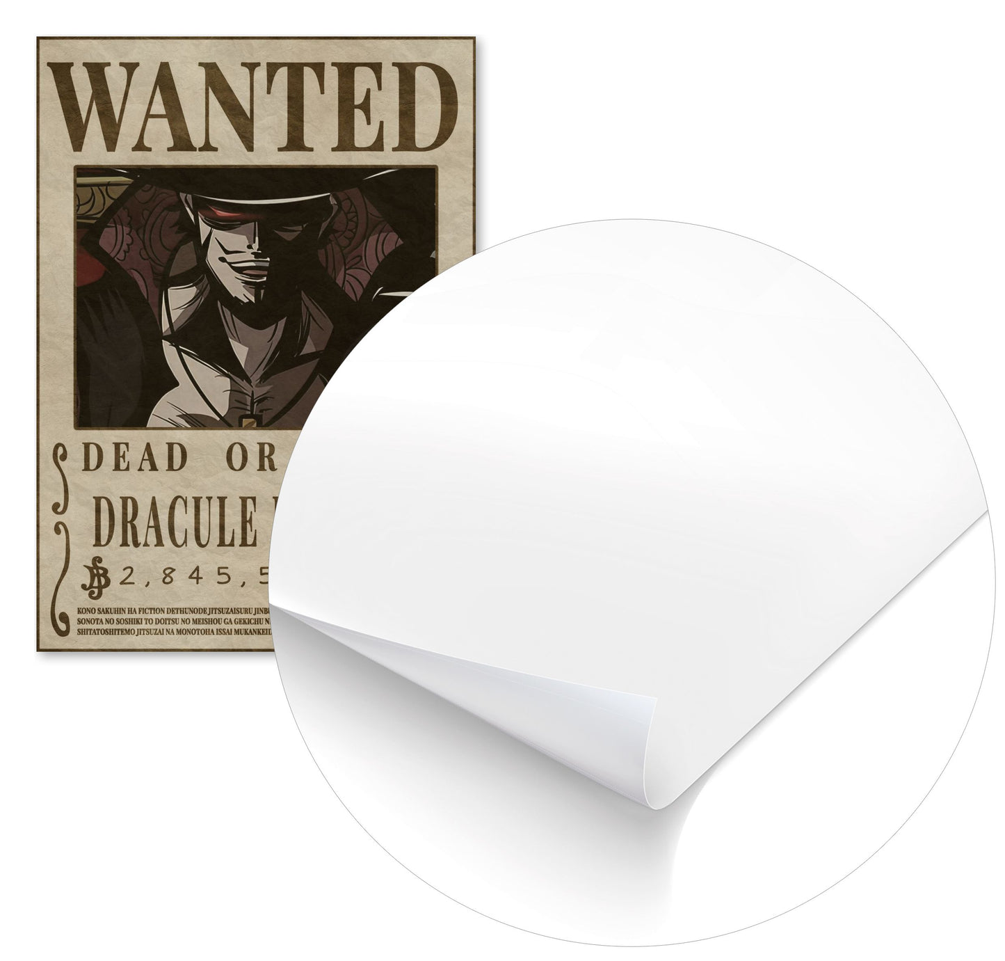 Dracule Mihawk Bounty - @ZakeDjelevic