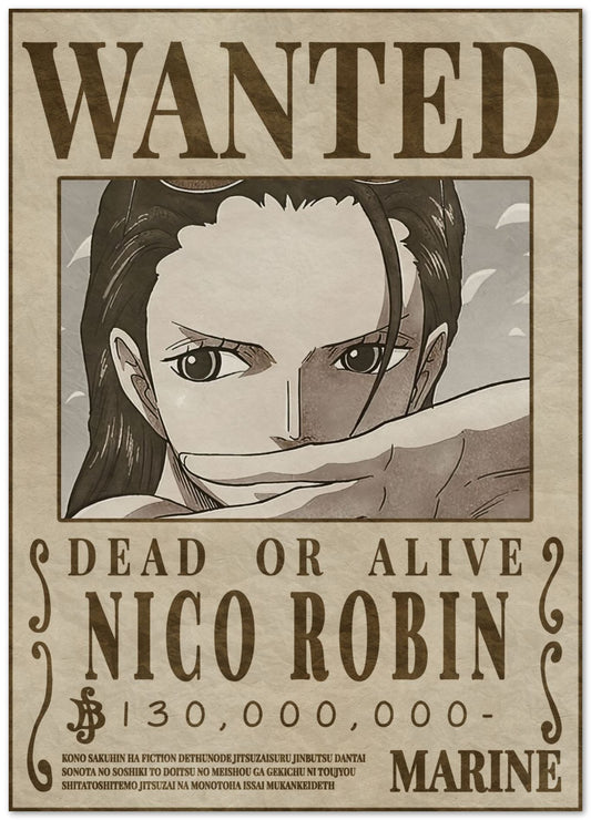 Nico Robin Bounty - @ZakeDjelevic