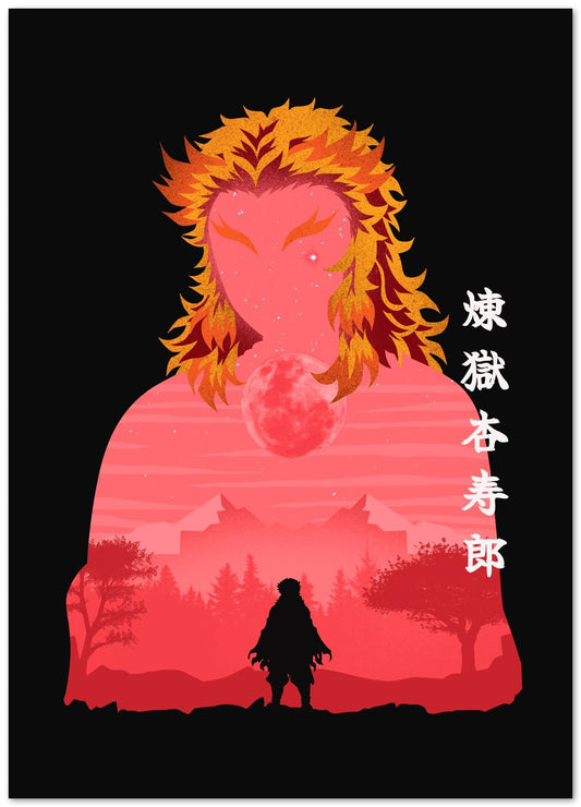 Minimalist Rengoku Kyojuro - @MyKido