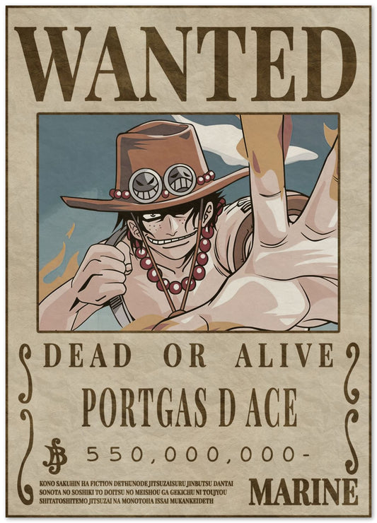 Portgas D Ace Bounty - @ZakeDjelevic