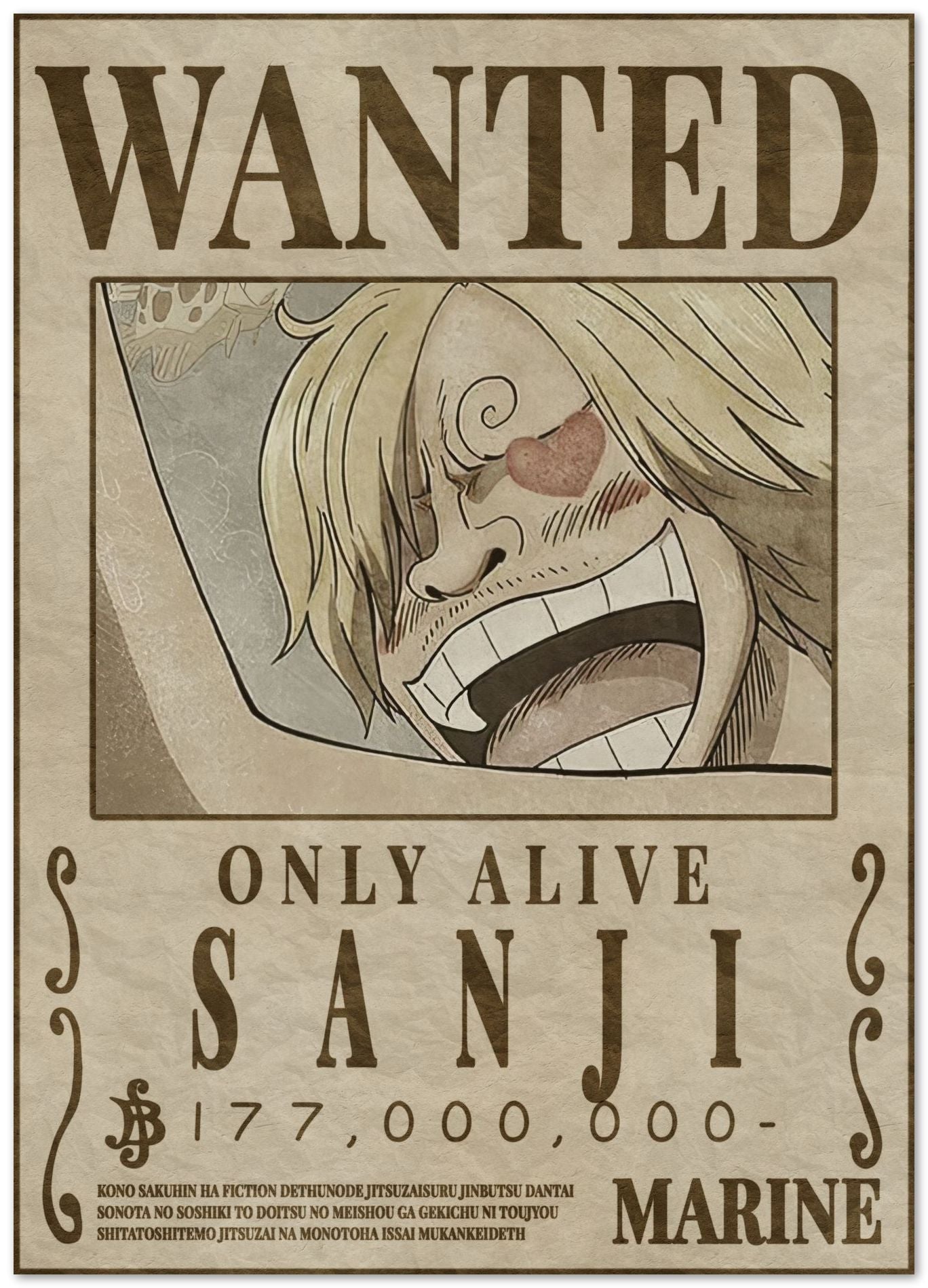 Sanji Bounty - @ZakeDjelevic