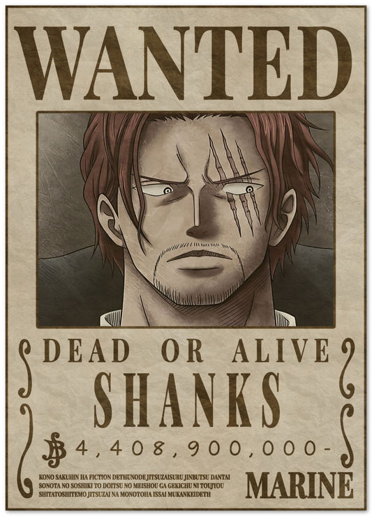 Shanks Bounty - @ZakeDjelevic