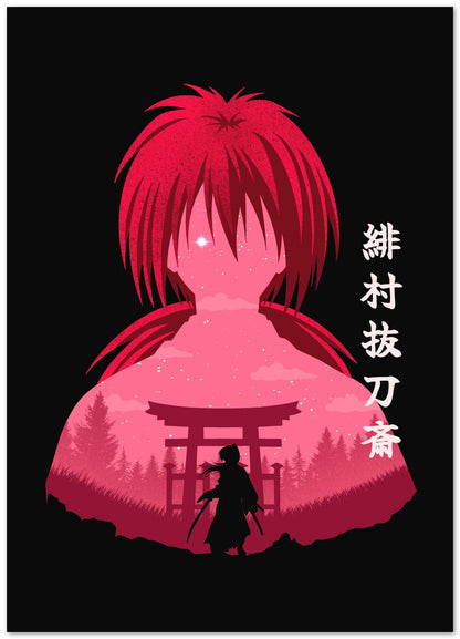 Minimalist Rurouni Kenshin  - @MyKido
