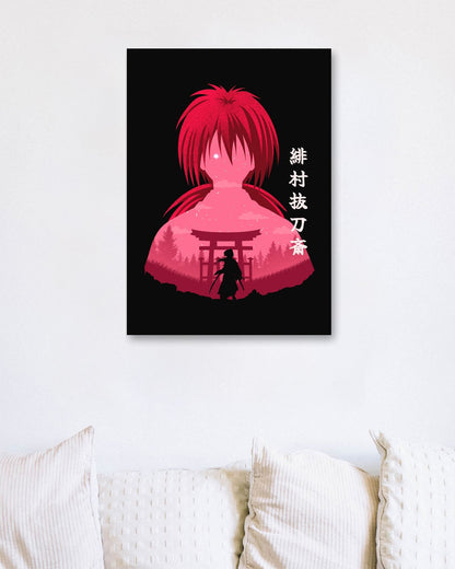 Minimalist Rurouni Kenshin  - @MyKido