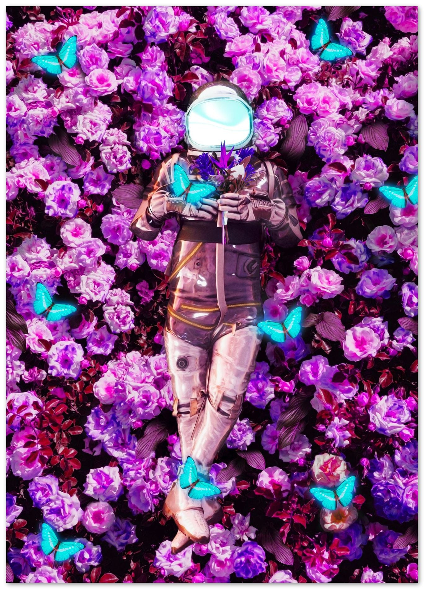 Relaxing Astronaut - @Windriani