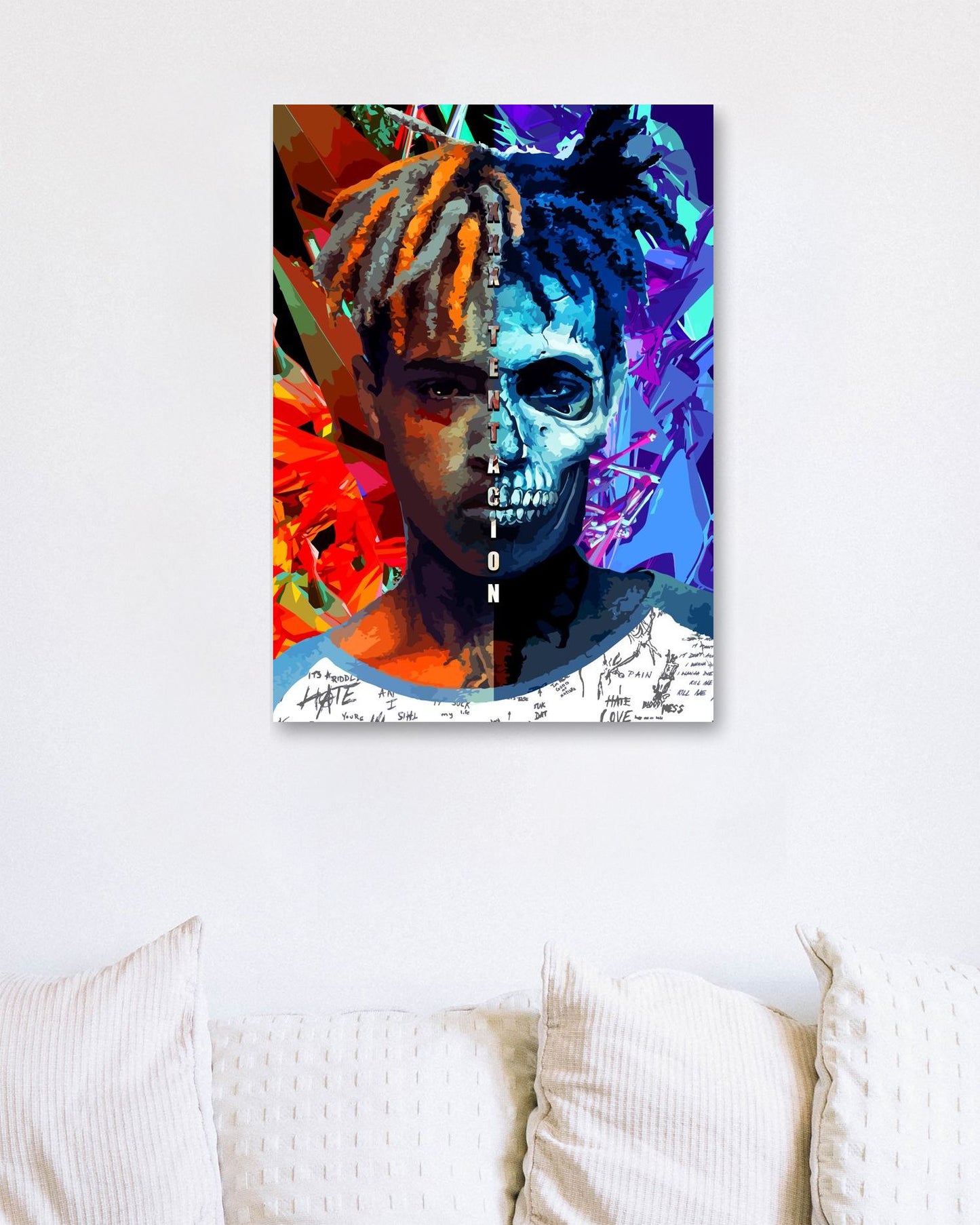 XXX tentacion abstract art - @SyanArt