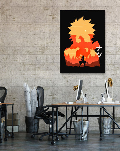 Minimalist Bakugo  - @MyKido