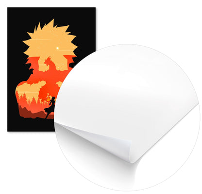 Minimalist Bakugo  - @MyKido