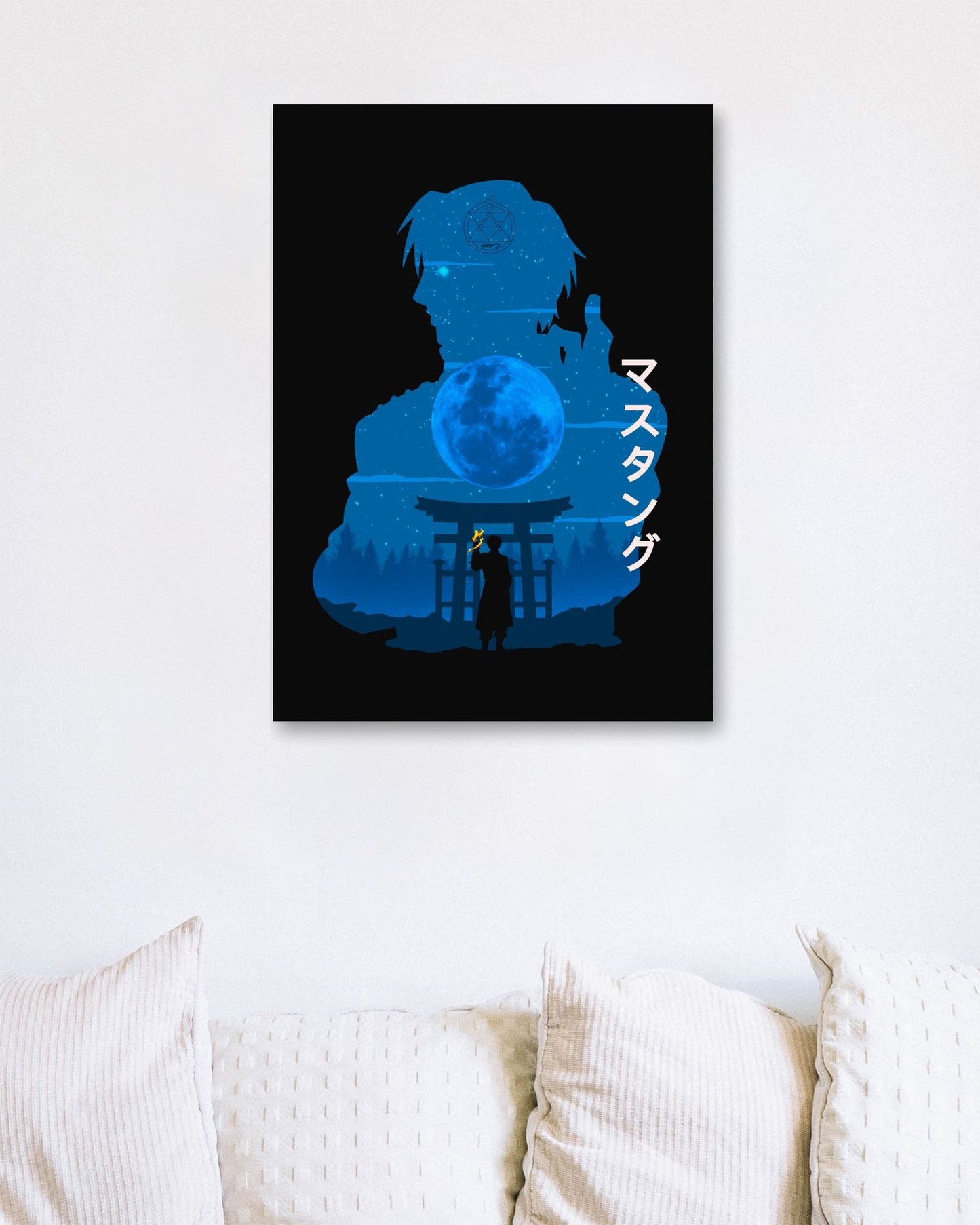 Minimalist Roy Mustang  - @MyKido