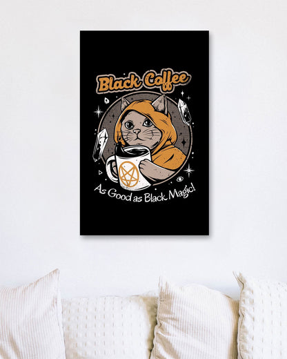 Black Coffee - @Ilustrata