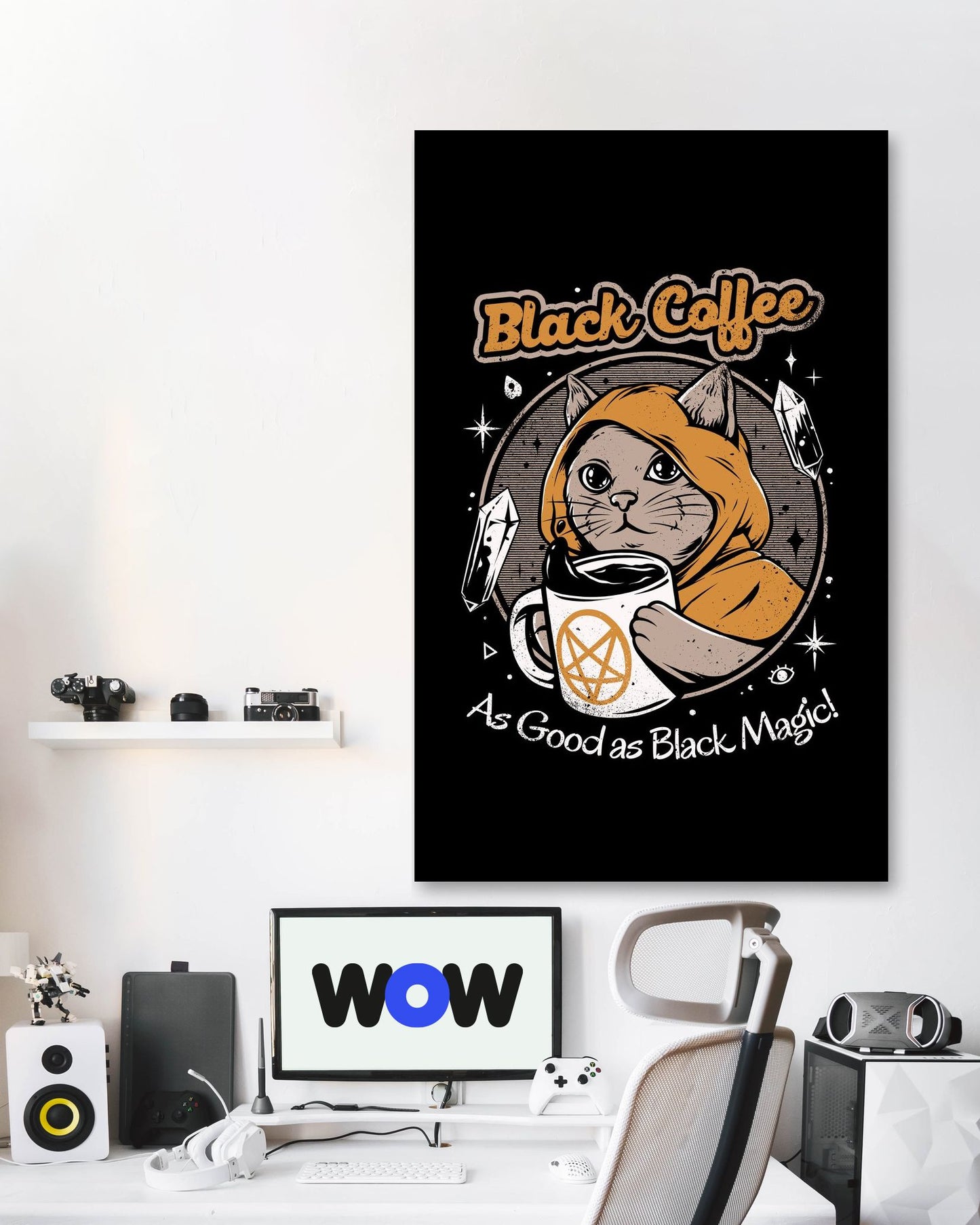 Black Coffee - @Ilustrata