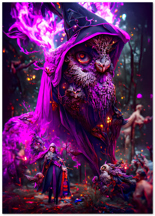 Owl Magician - @Windriani