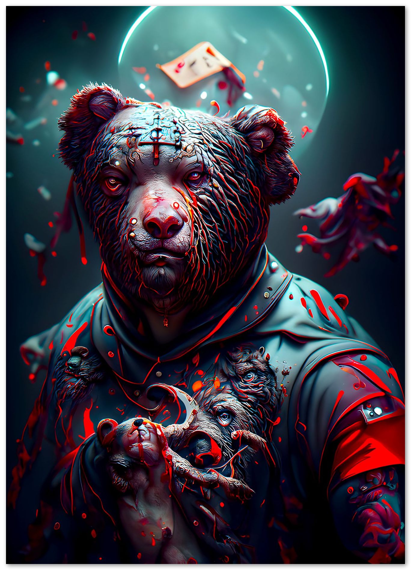 Innocent Killer Bear - @Windriani