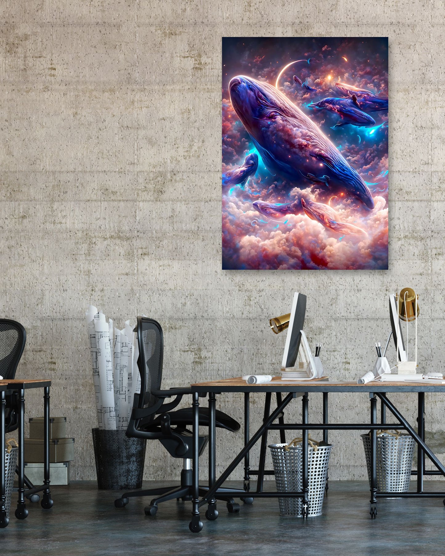 Galaxy Whales - @Windriani