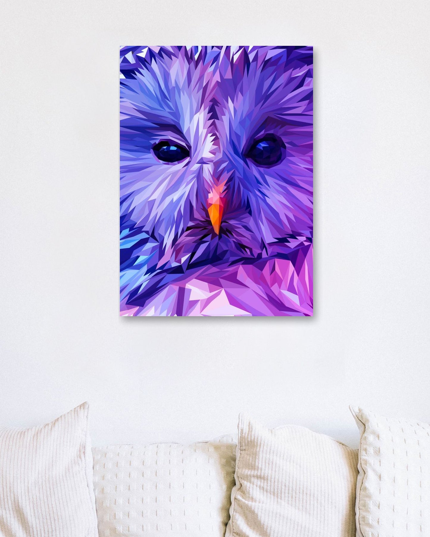 Owl Face Purple  - @Windriani